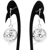Pair of Hollow Viballs Shape Earrings Ear Nails Eardrop Ear Drop Earbobs Jewelry f Girls Women NAF-110106