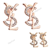 Letters Style Earrings Earbobs Eardrop Ear Rings Pins Jewelry for Lady Girl NAF-144787
